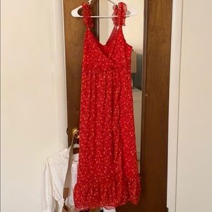 Red Madewell Maxi Dress